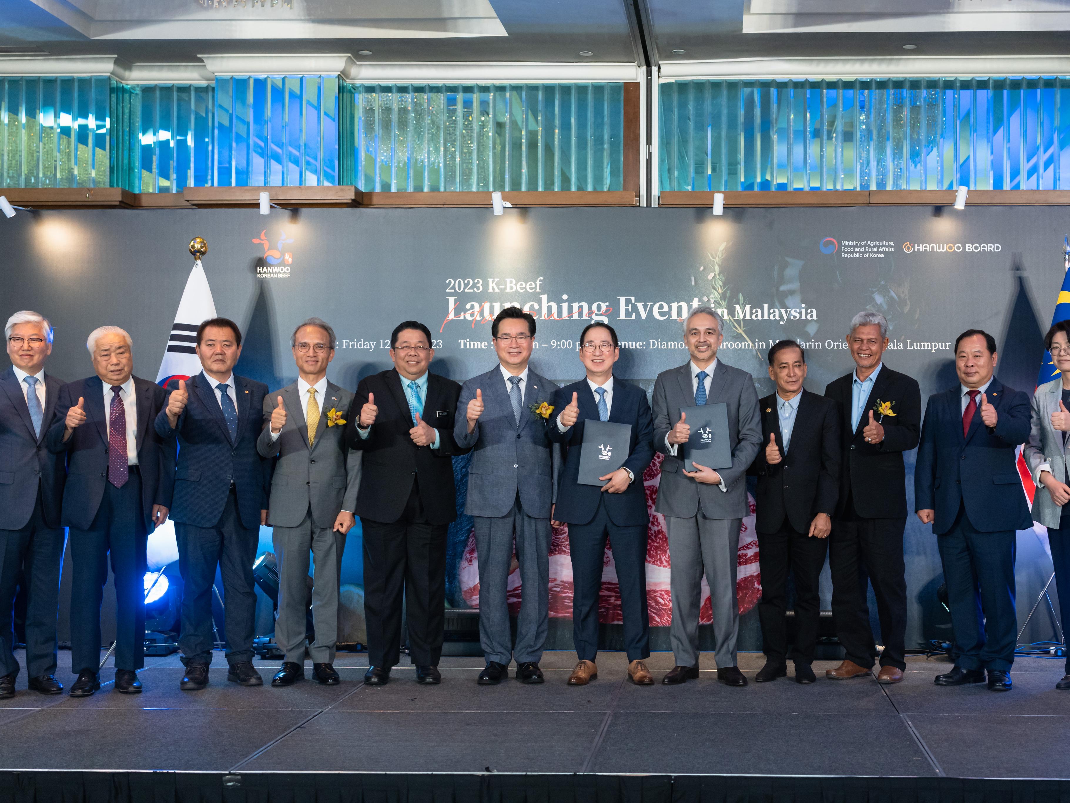 Malaysian Korean Beef Export Launch Event